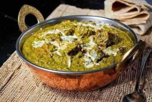 Lamb Saag (Spinach)