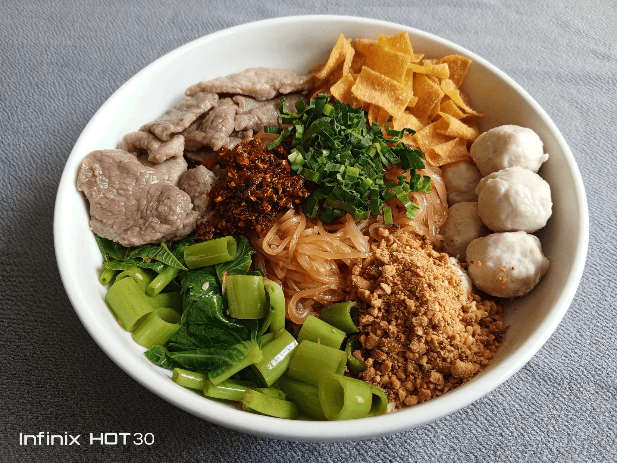 Mixed Pork with Dry Noodles
