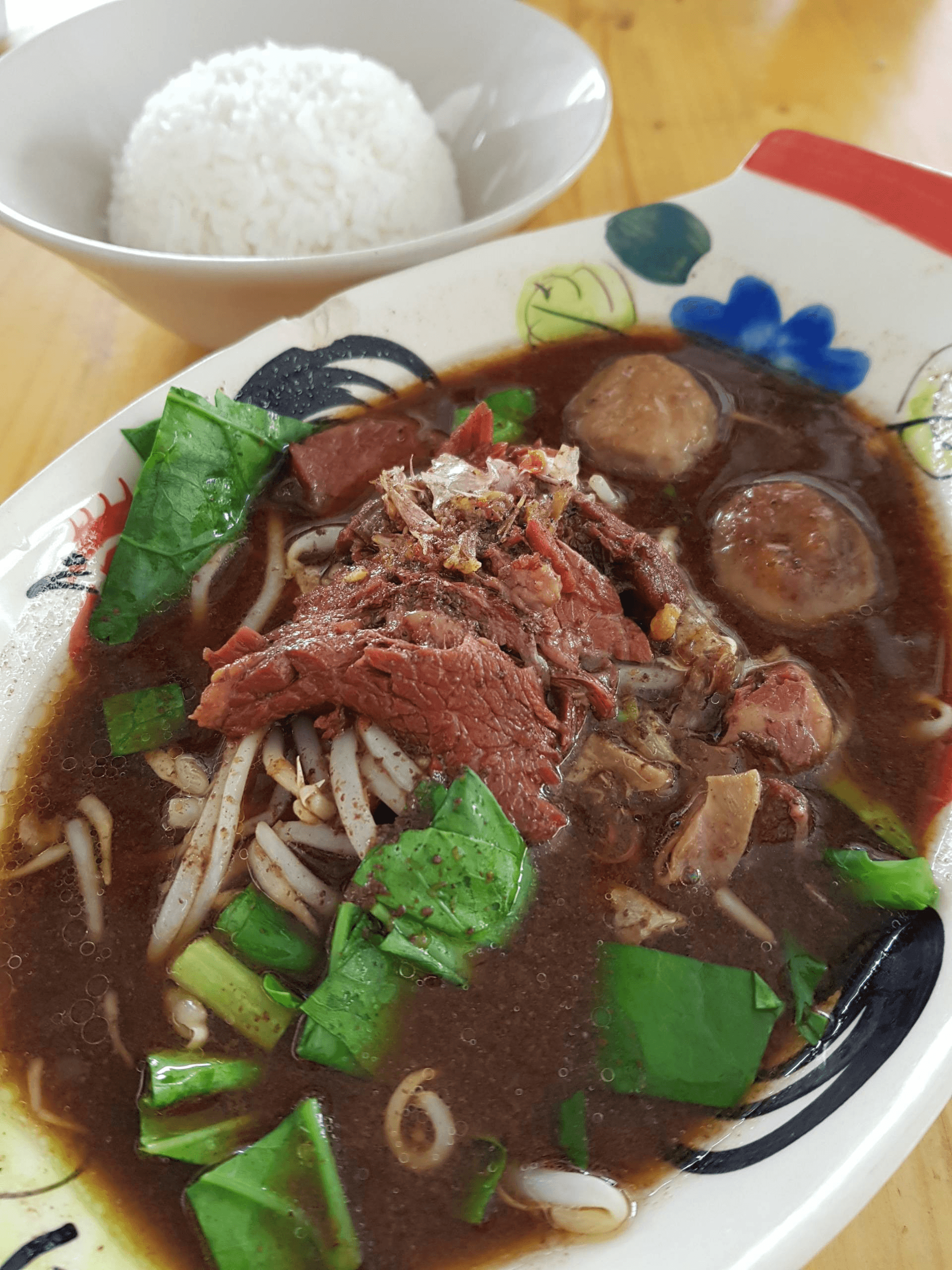 Pig Blood Soup with Mixed Beef Big Size