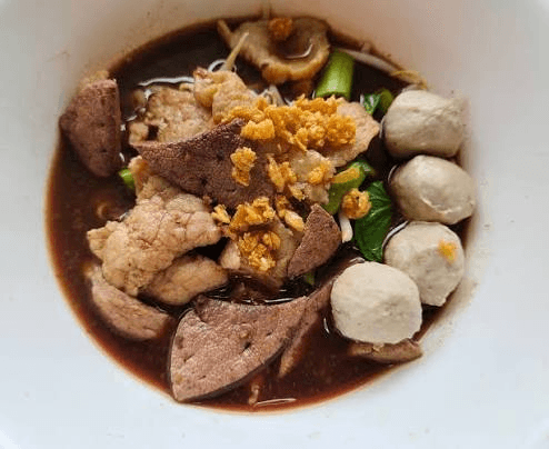 Pig Blood Soup with Mixed Pork Big Size