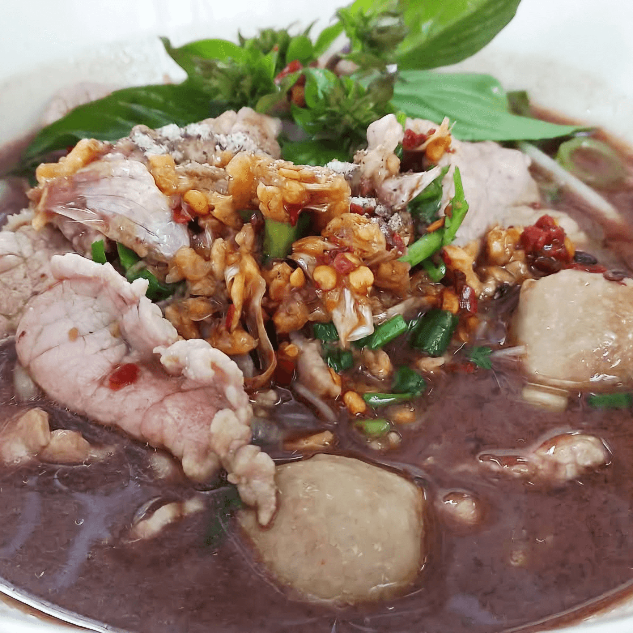 Noodles with Pork Normal Size