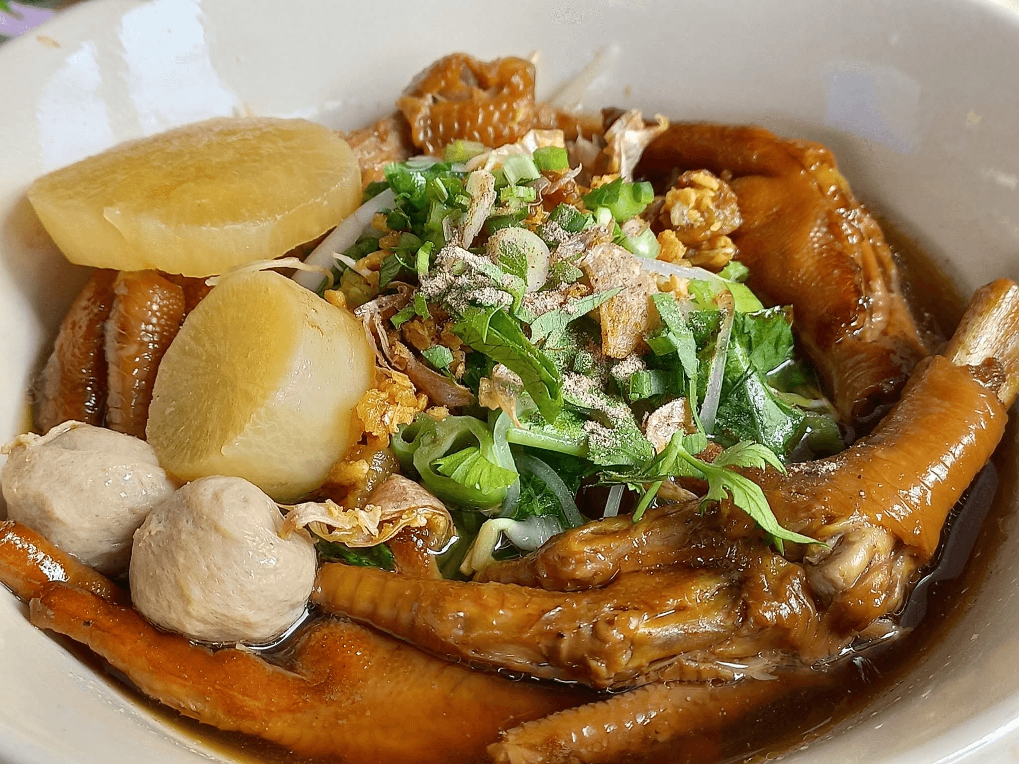 Stewed Chicken Feet